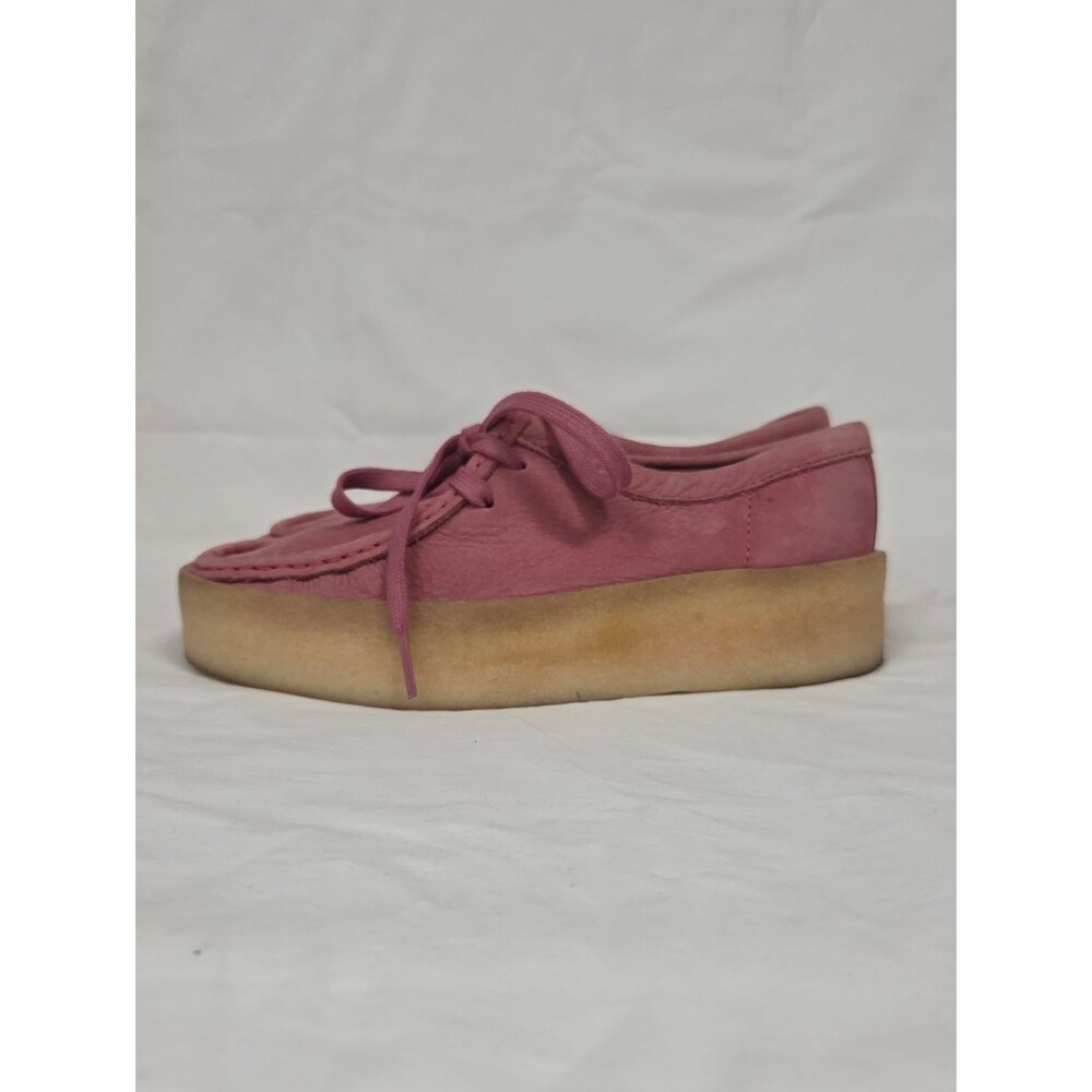 Clarks Originals Pink Suede Cup Wallabees 6.5
